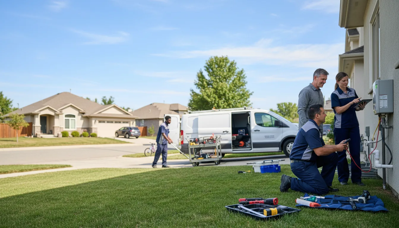 Tankless water heater service in Dearborn, MO